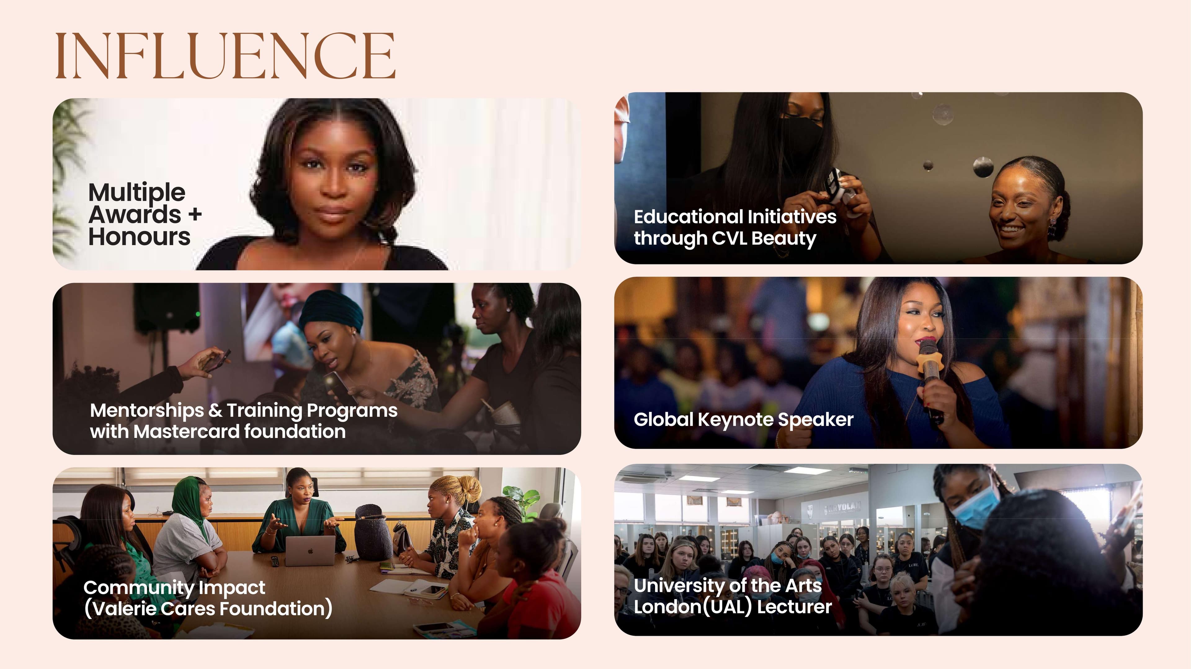 Valerie Lawson - Influence & Impact